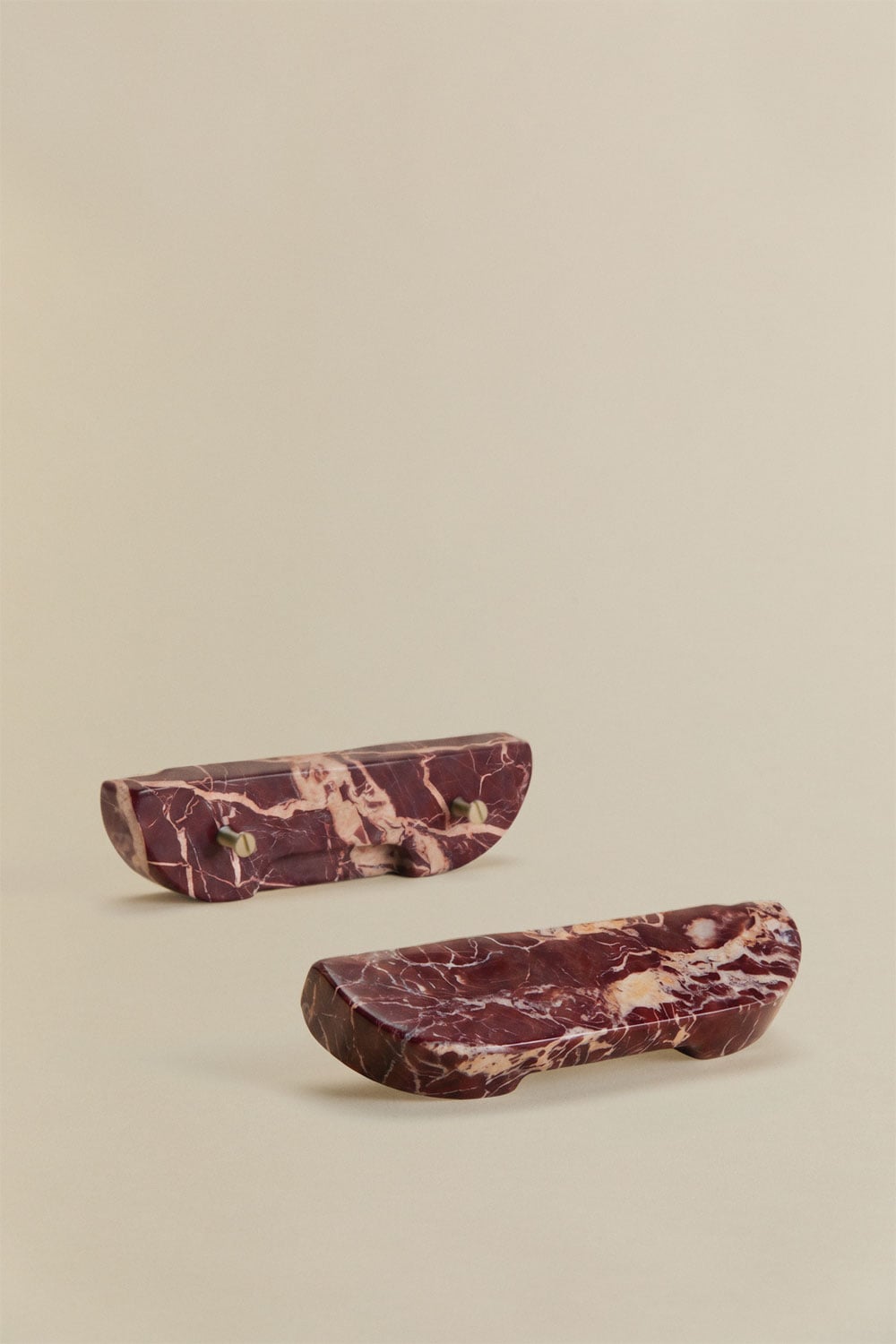 Pack of 2 natural stone handles Tinesla, gallery image 1