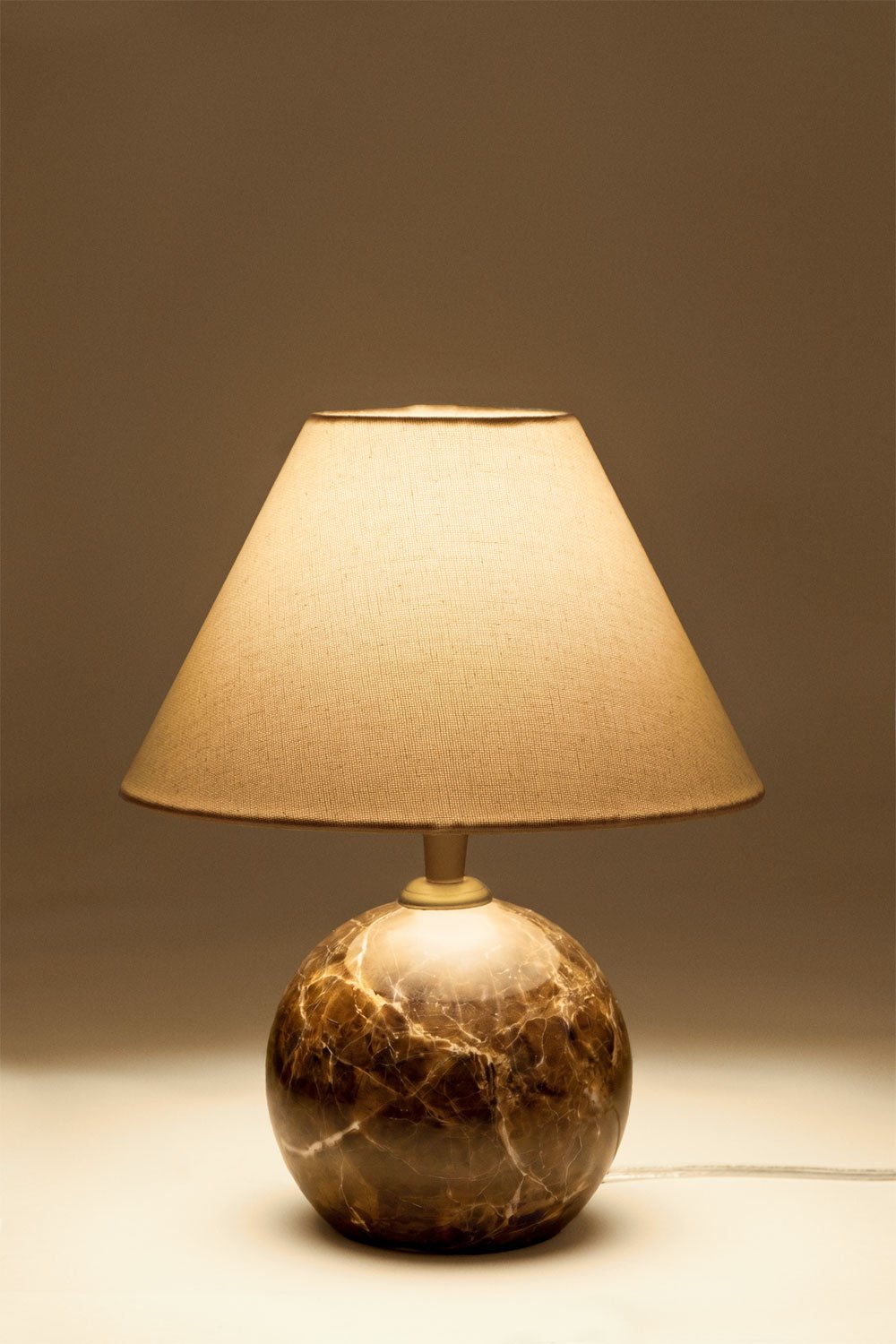 Marvexi natural stone table lamp, gallery image 4