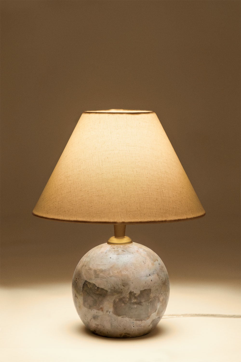 Marvexi natural stone table lamp, gallery image 4