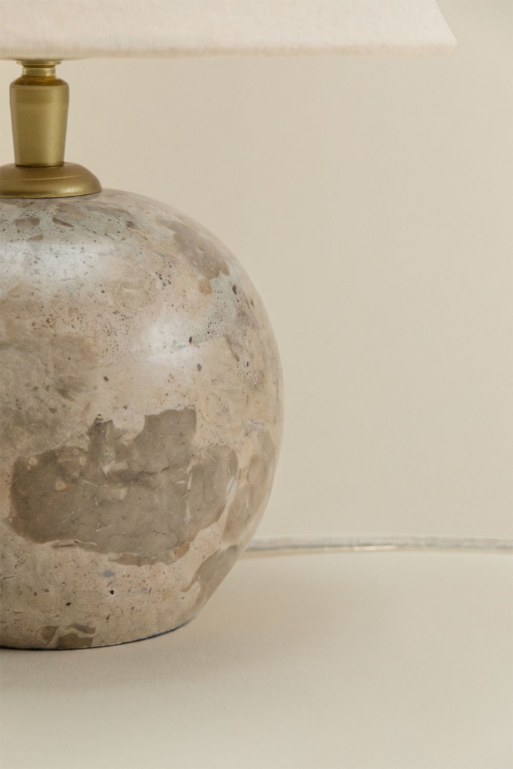 Marvexi natural stone table lamp, gallery image 6
