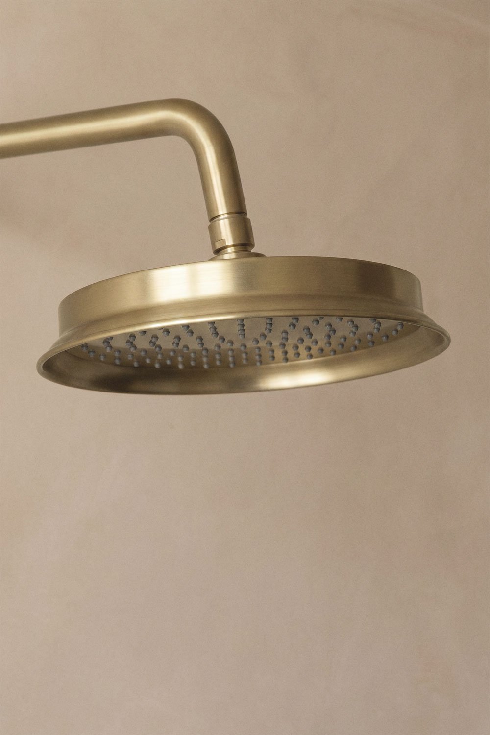 Built-in thermostatic shower column in brass Alejandra, gallery image 2