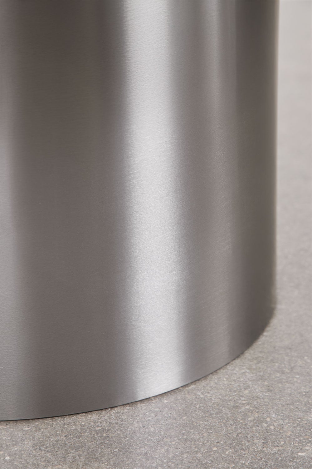 Fertrix natural stone and stainless steel coffee table, gallery image 3
