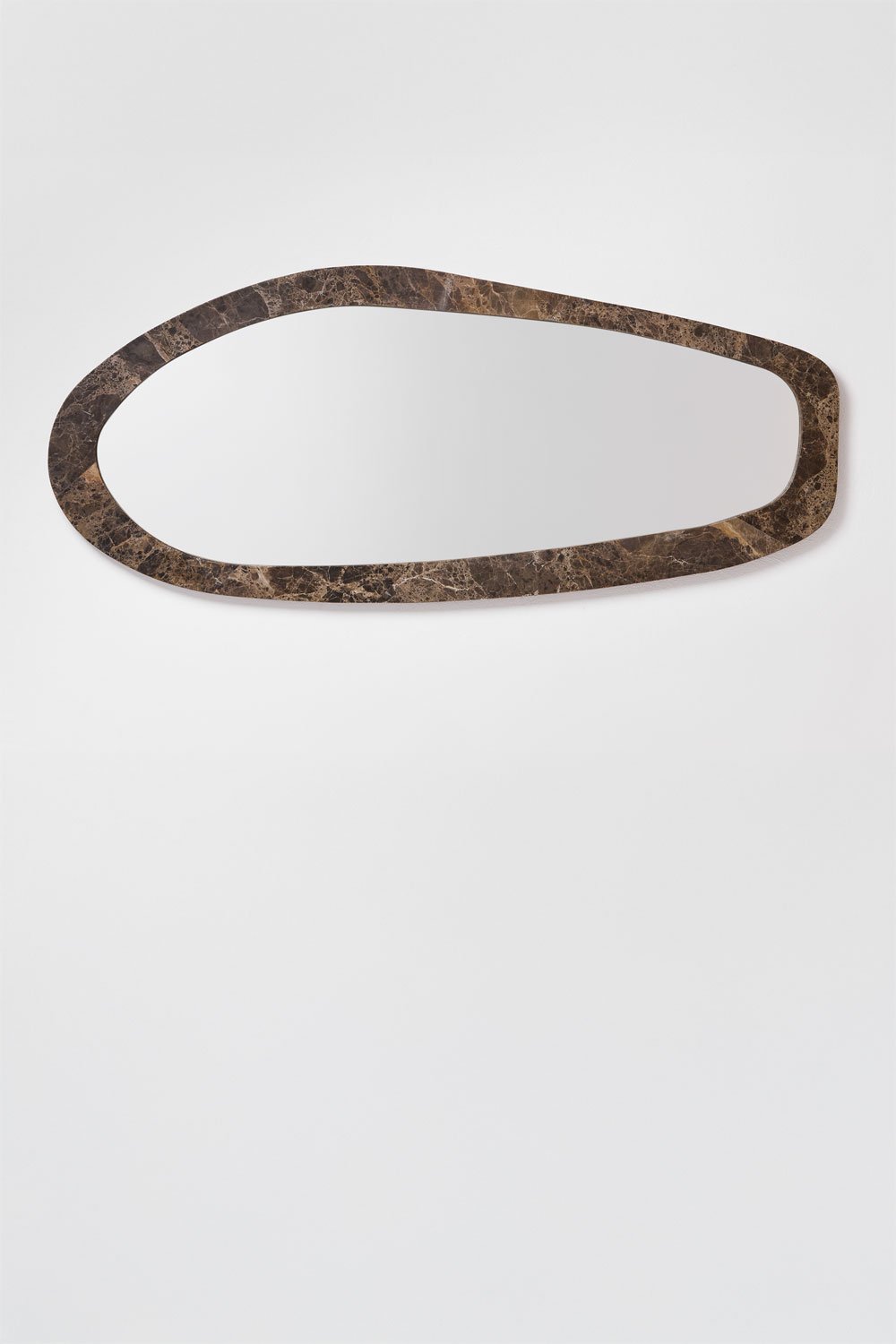 Irregular wall mirror in natural stone Urkiz, gallery image 5