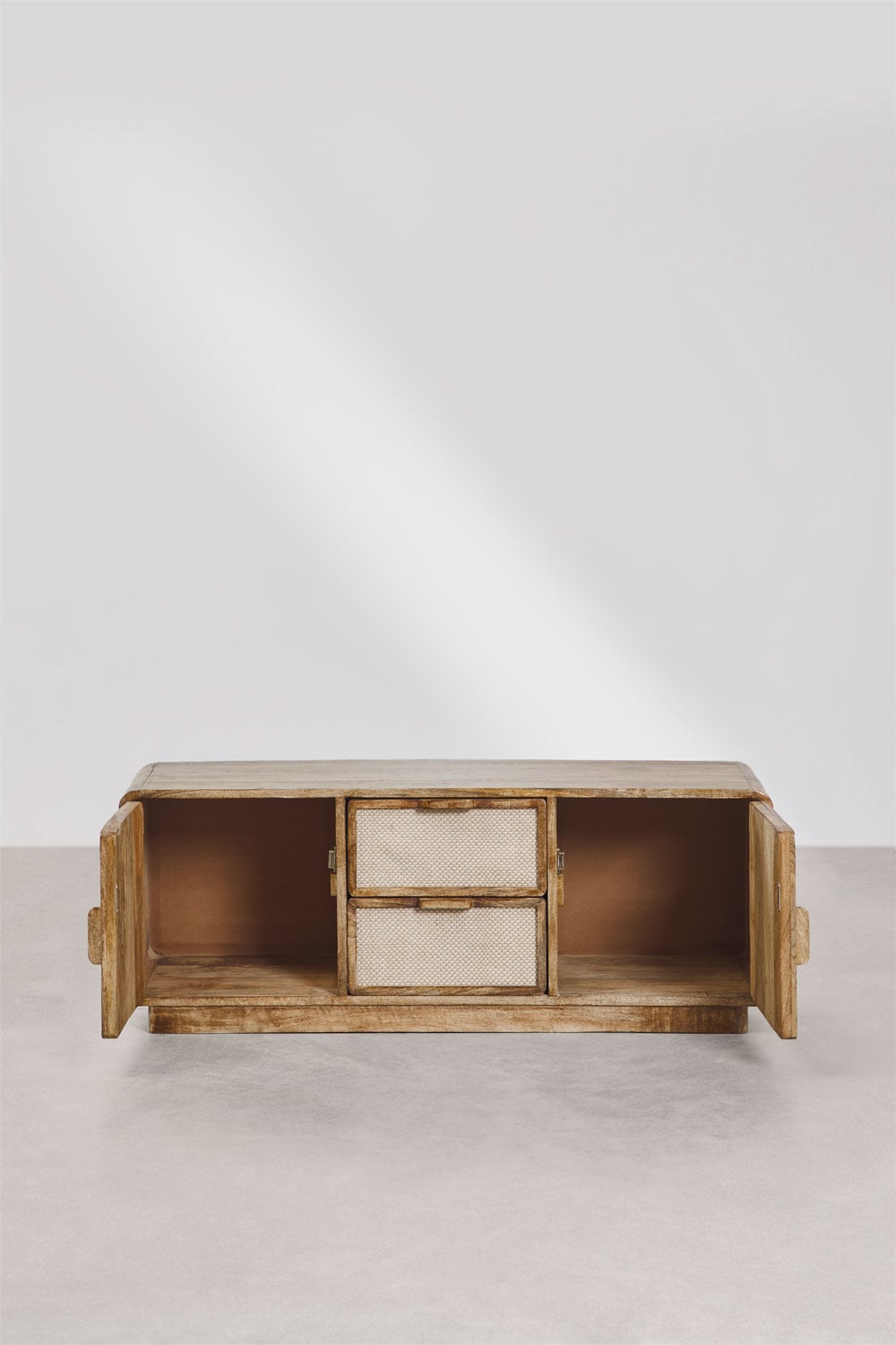 TV Stand 120x40 cm in mango wood Abrams, gallery image 5