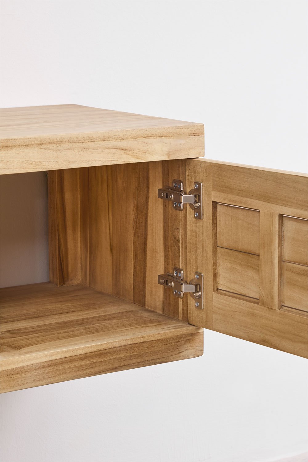Olyvanna teak wood bathroom furniture set, gallery image 6