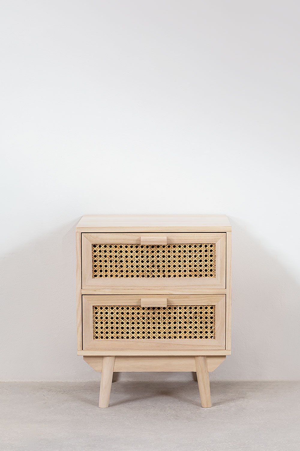 Pack of 2 nightstands 40x40 cm in Ralik wood, gallery image 4