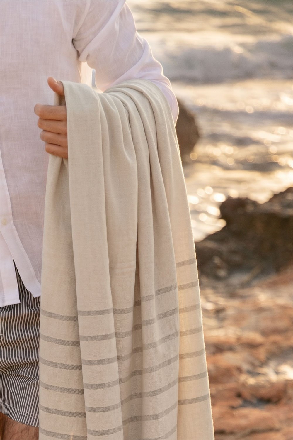 Calicut cotton beach towel, gallery image 1