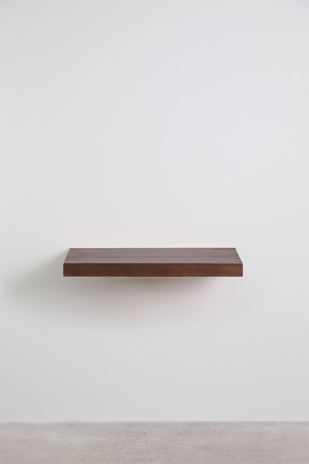 Venetian teak wood wall-mounted bathroom furniture set, gallery image 3