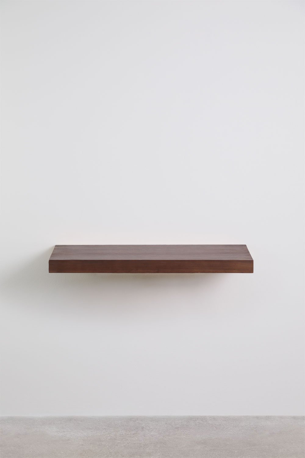 Venetian teak wood wall-mounted bathroom furniture set, gallery image 3