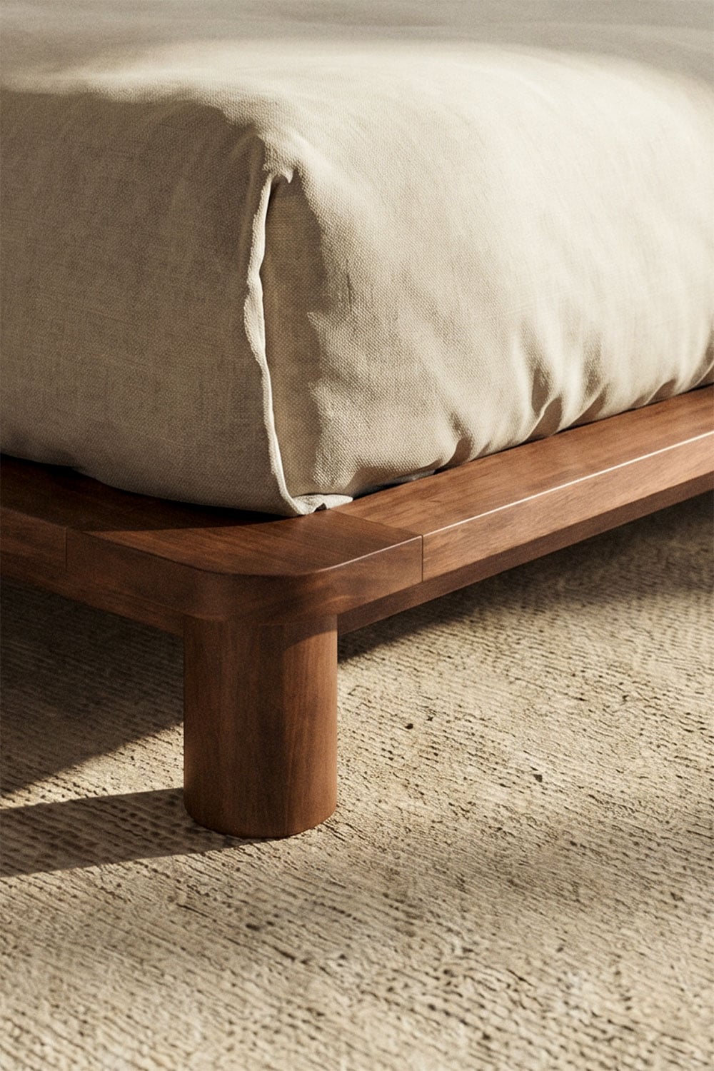 Mariselina mango wood bed, gallery image 2