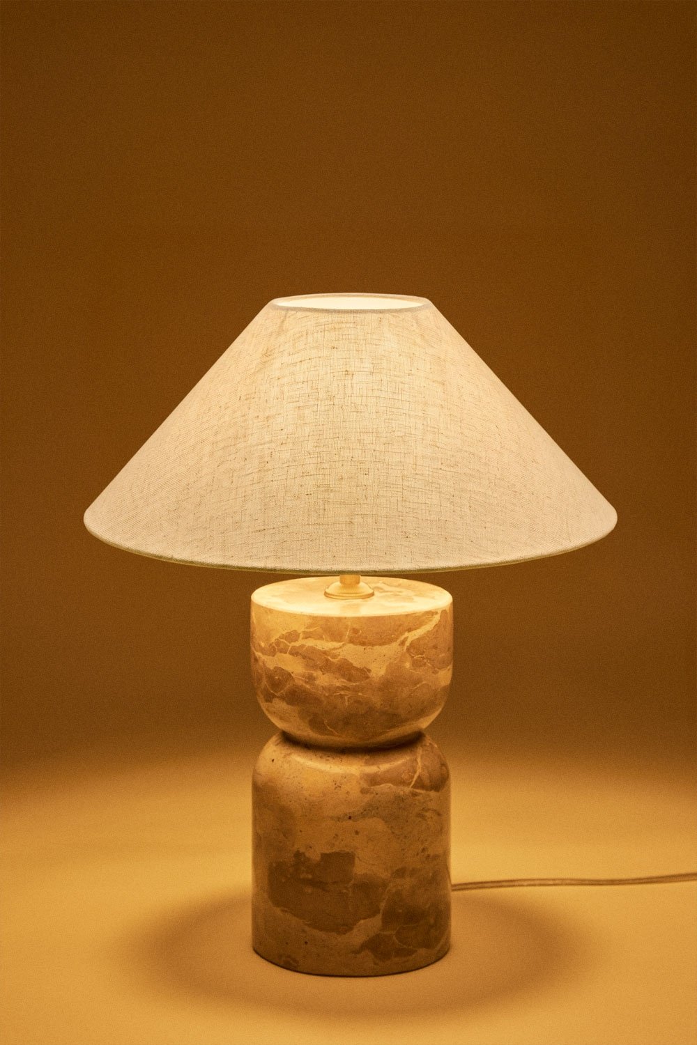 Diniz natural stone table lamp, gallery image 4