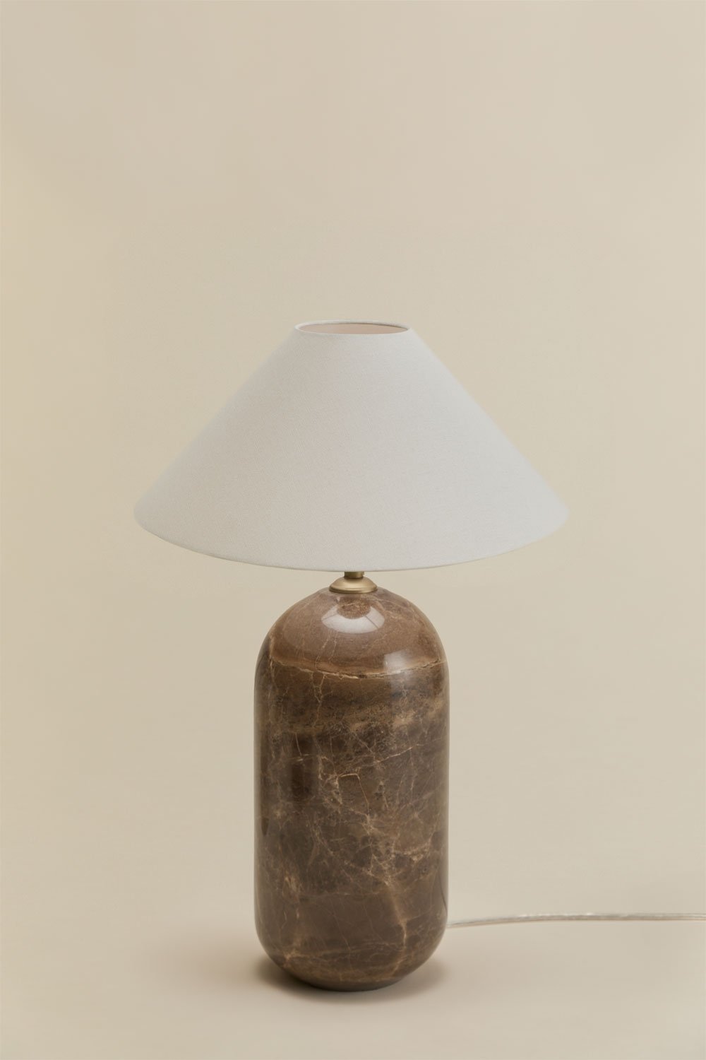 Yalvira natural stone table lamp, gallery image 3
