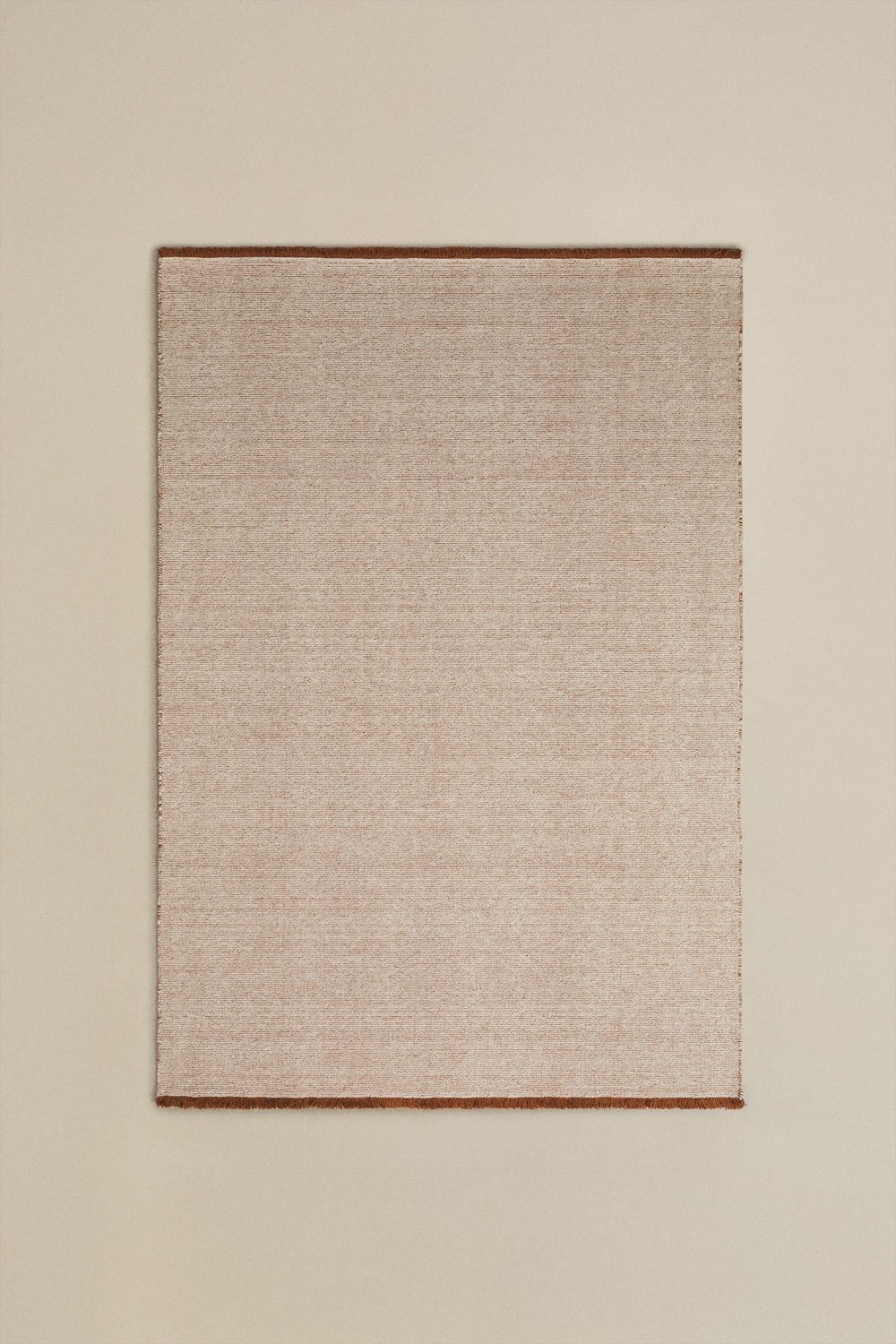 Quiteria rectangular wool and cotton rug, gallery image 1