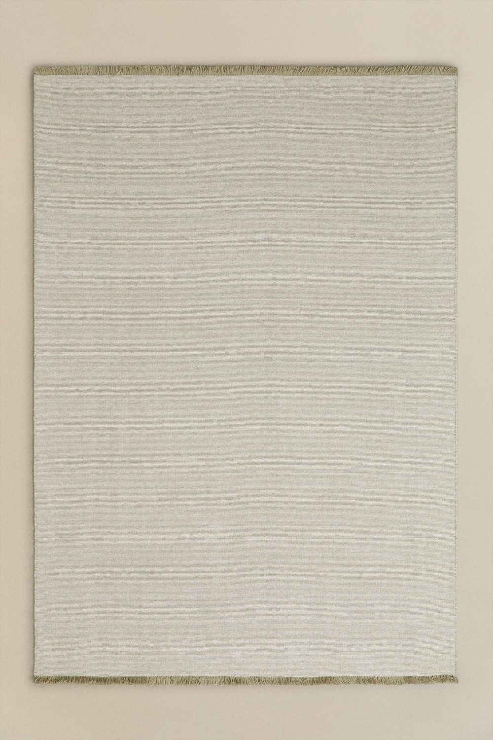 Quiteria rectangular wool and cotton rug, gallery image 1