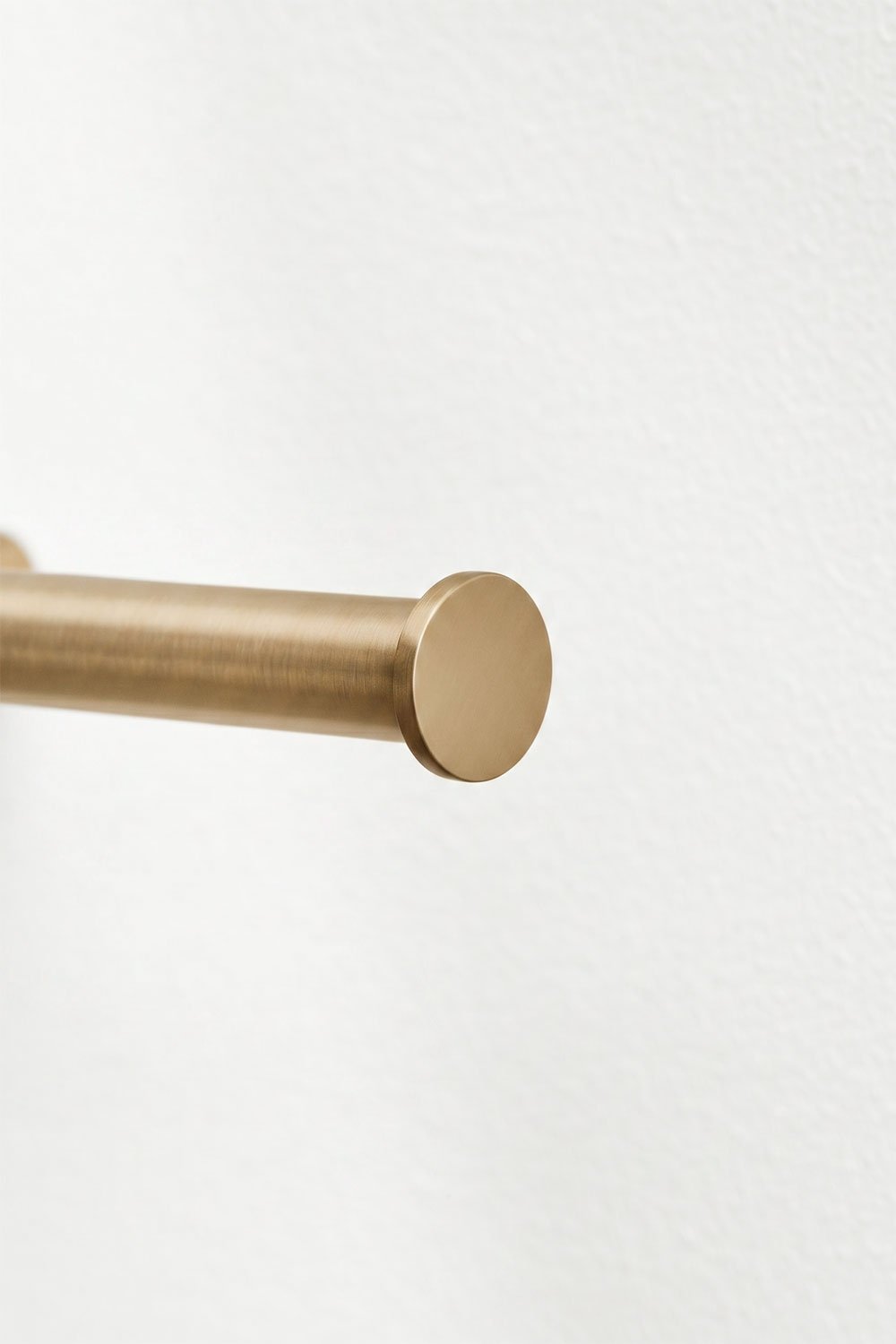 Toilet roll holder in stainless steel and brushed gold Rovent, gallery image 5