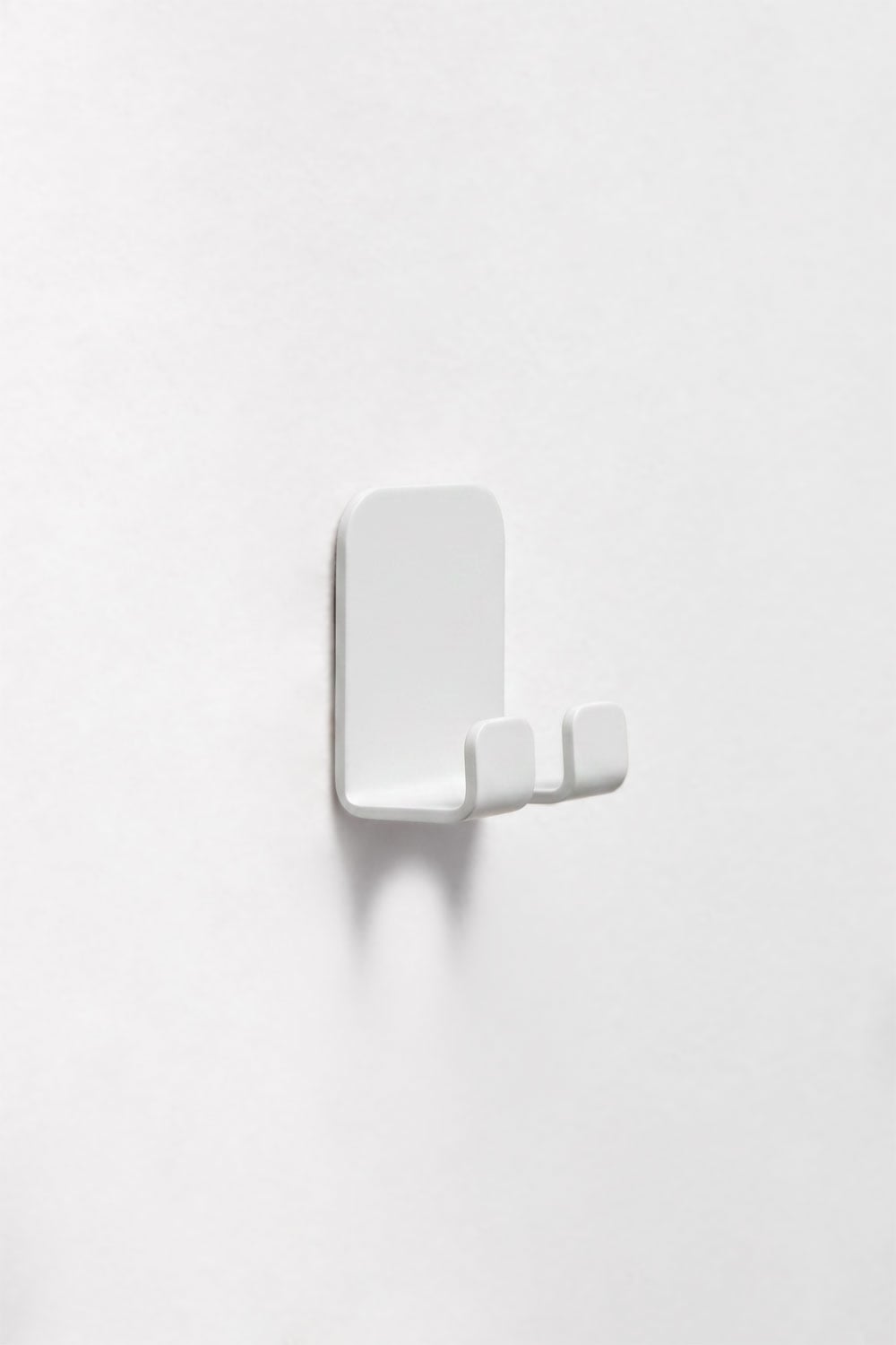 Adhesive bathroom hook in white stainless steel Ondreli, gallery image 2