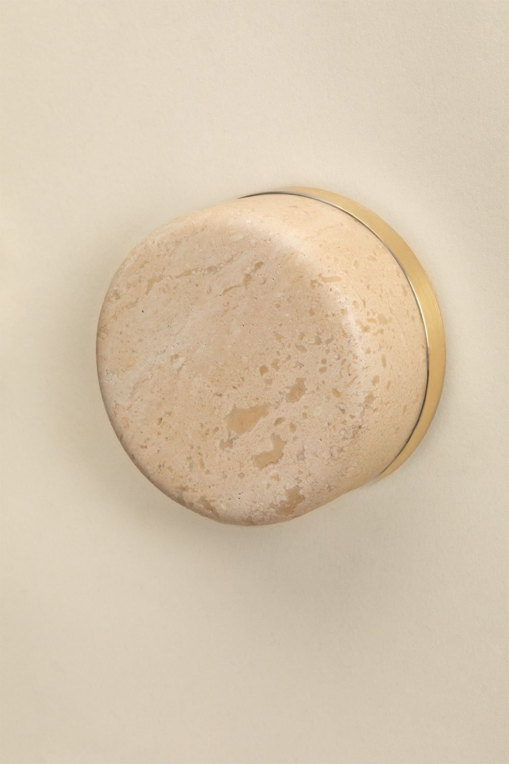 Gilstoin built-in basin mixer in brass and natural stone, gallery image 6