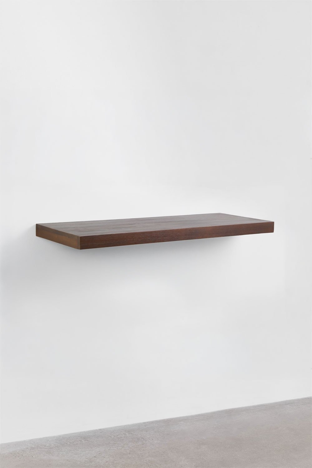 Venetian teak wood wall-mounted bathroom furniture set, gallery image 4