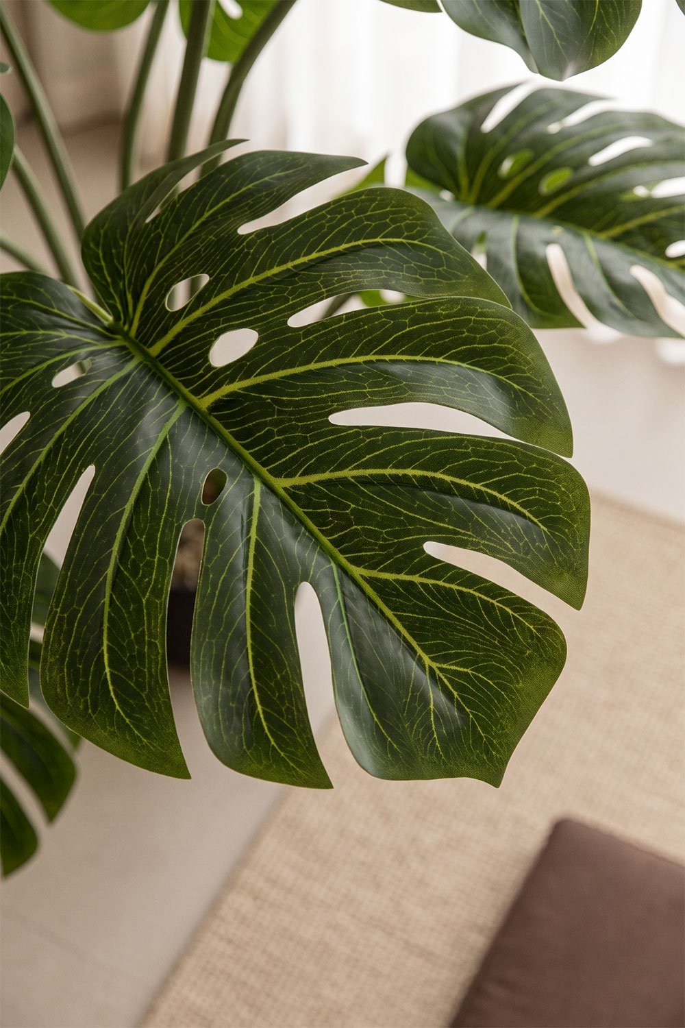 Artificial decorative plant 120 cm Monstera, gallery image 2