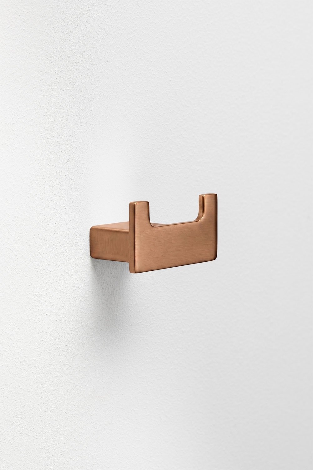 Bathroom hook in brushed rose gold stainless steel Olvam, gallery image 3
