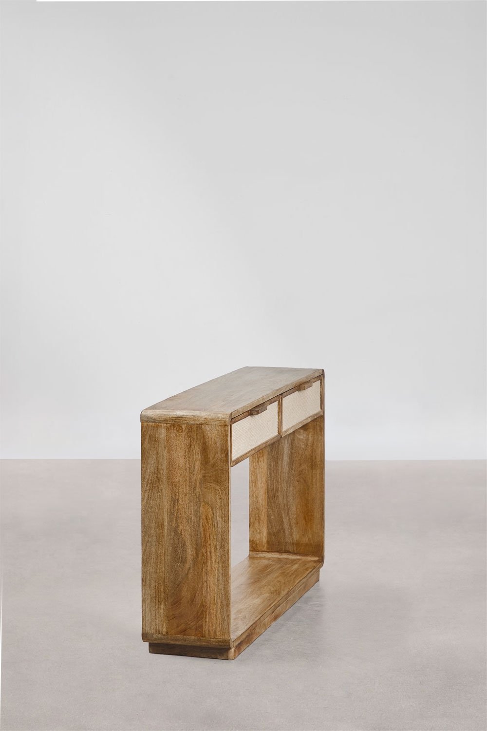 Abrams 120x30 cm mango wood hallway console table, gallery image 4