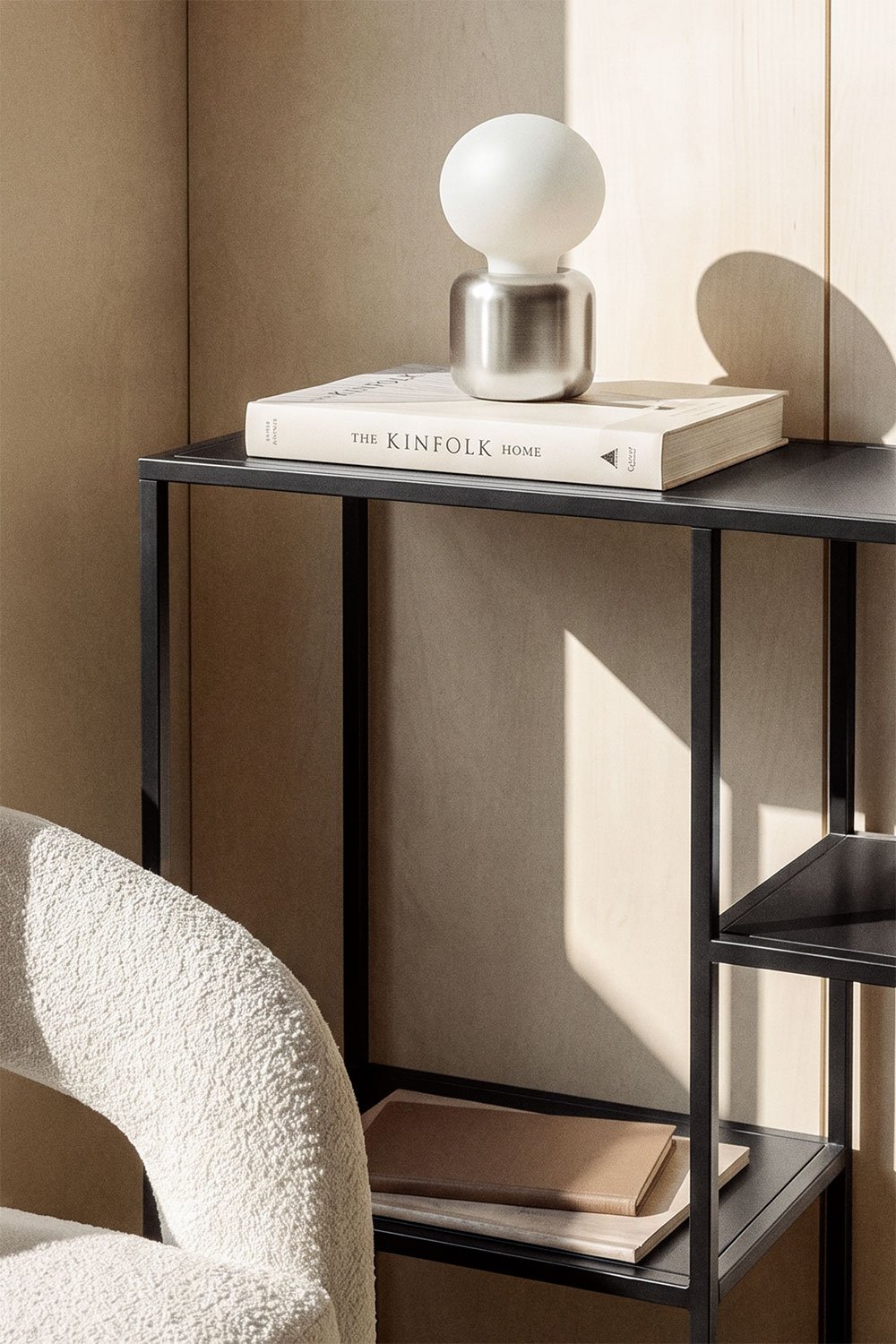 Thura 80x80 cm steel shelving unit, gallery image 2