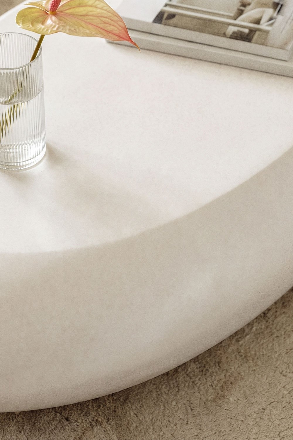 Xaria cement coffee table, gallery image 2