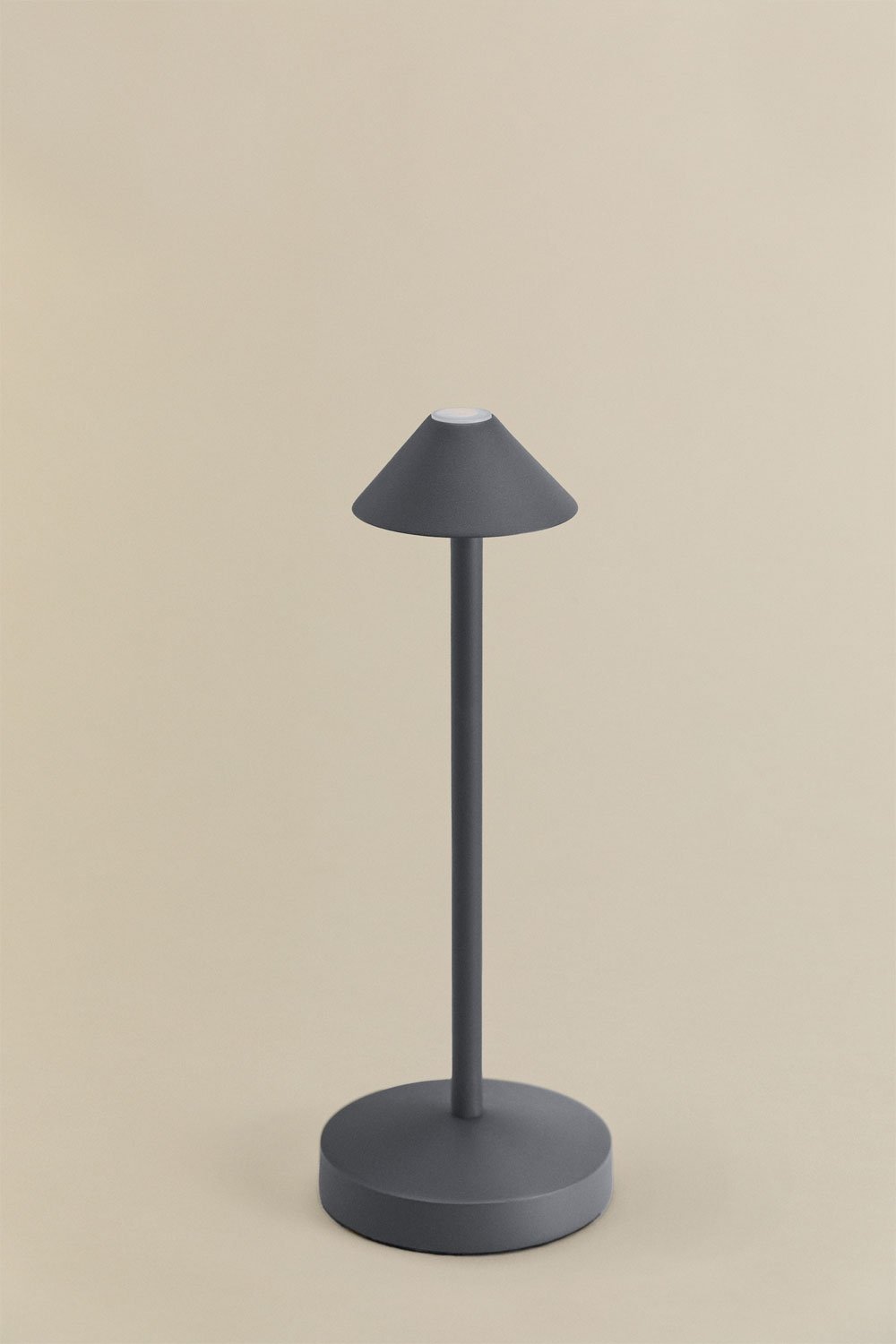 Emilija wireless LED outdoor iron table lamp, gallery image 3