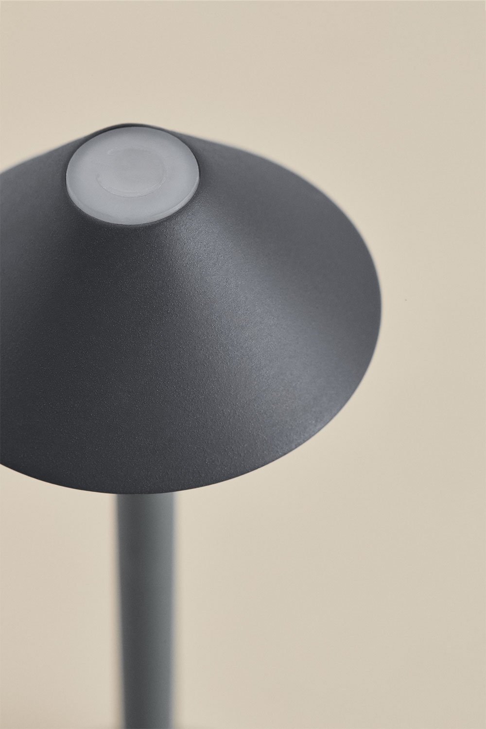 Emilija wireless LED outdoor iron table lamp, gallery image 5