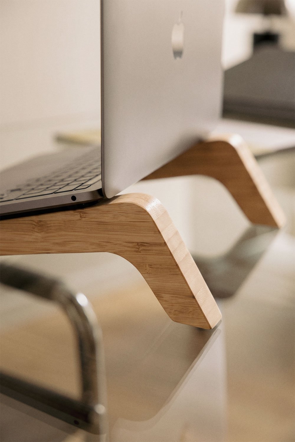 Ukara bamboo laptop stand, gallery image 2