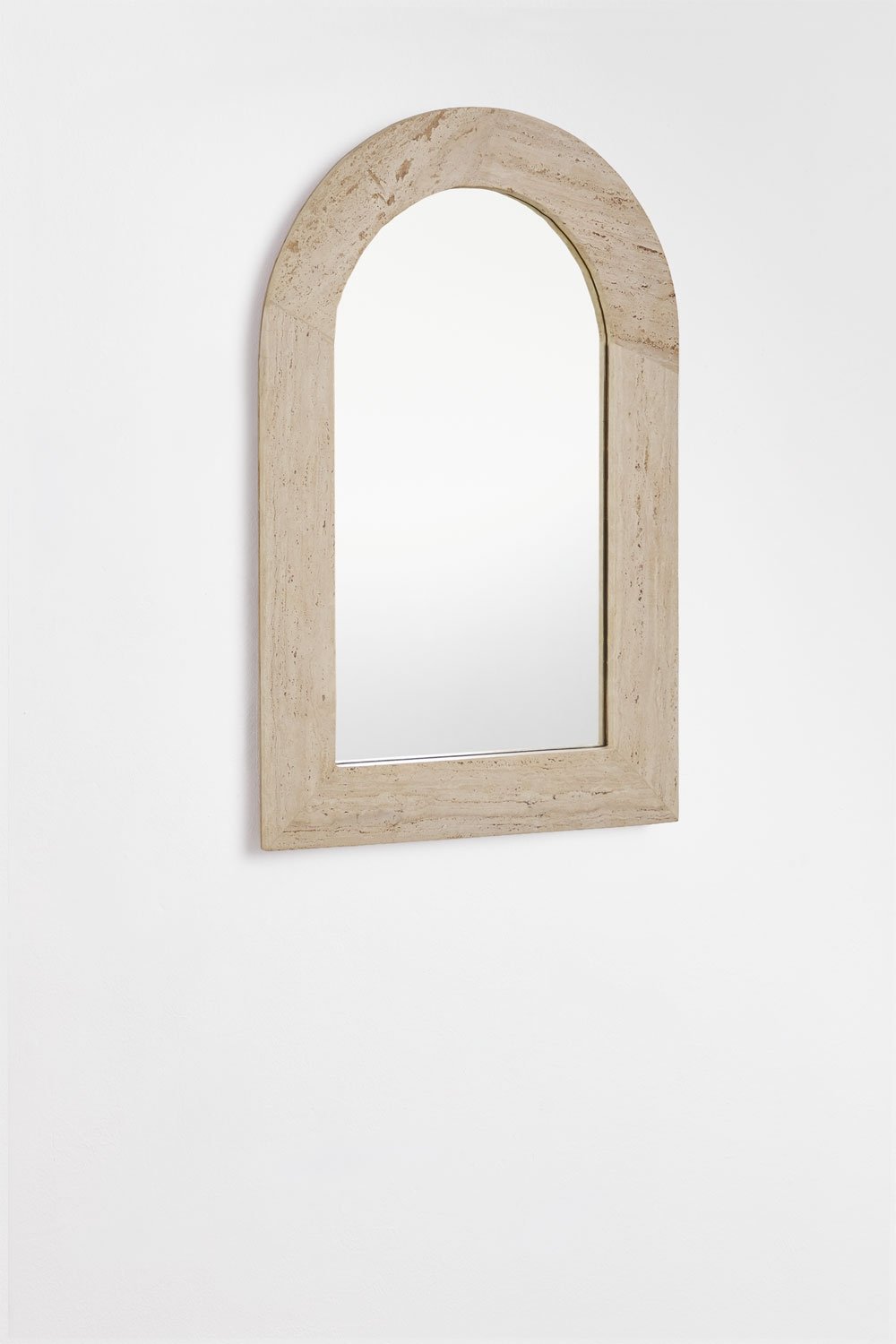Alune natural stone wall mirror, gallery image 4