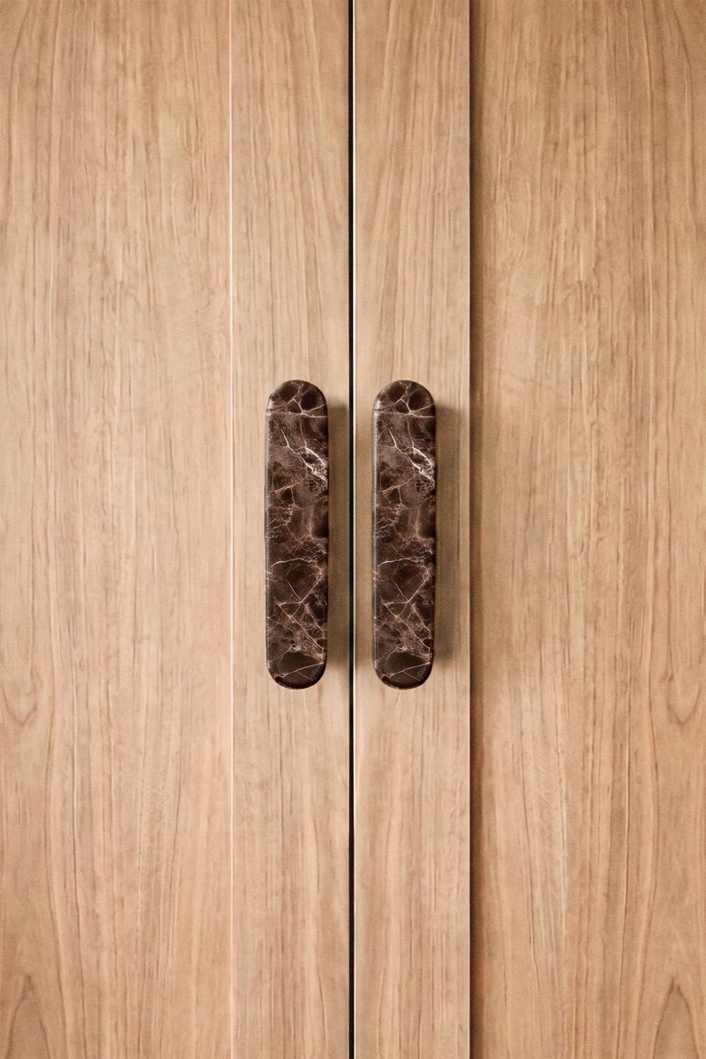 Pack of 2 natural stone Casbina handles, gallery image 1