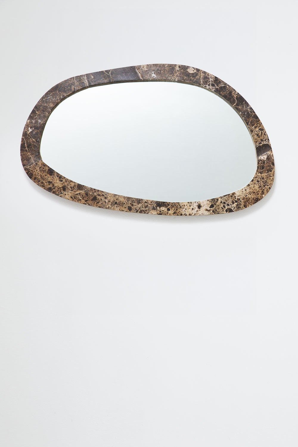 Irregular wall mirror in natural stone Urkiz, gallery image 5