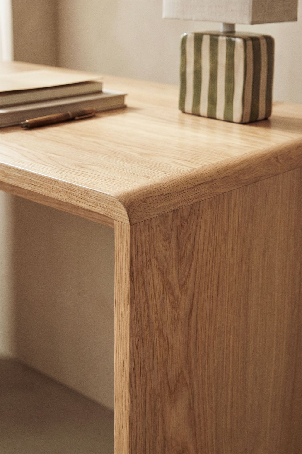 Treveris wooden desk, gallery image 2