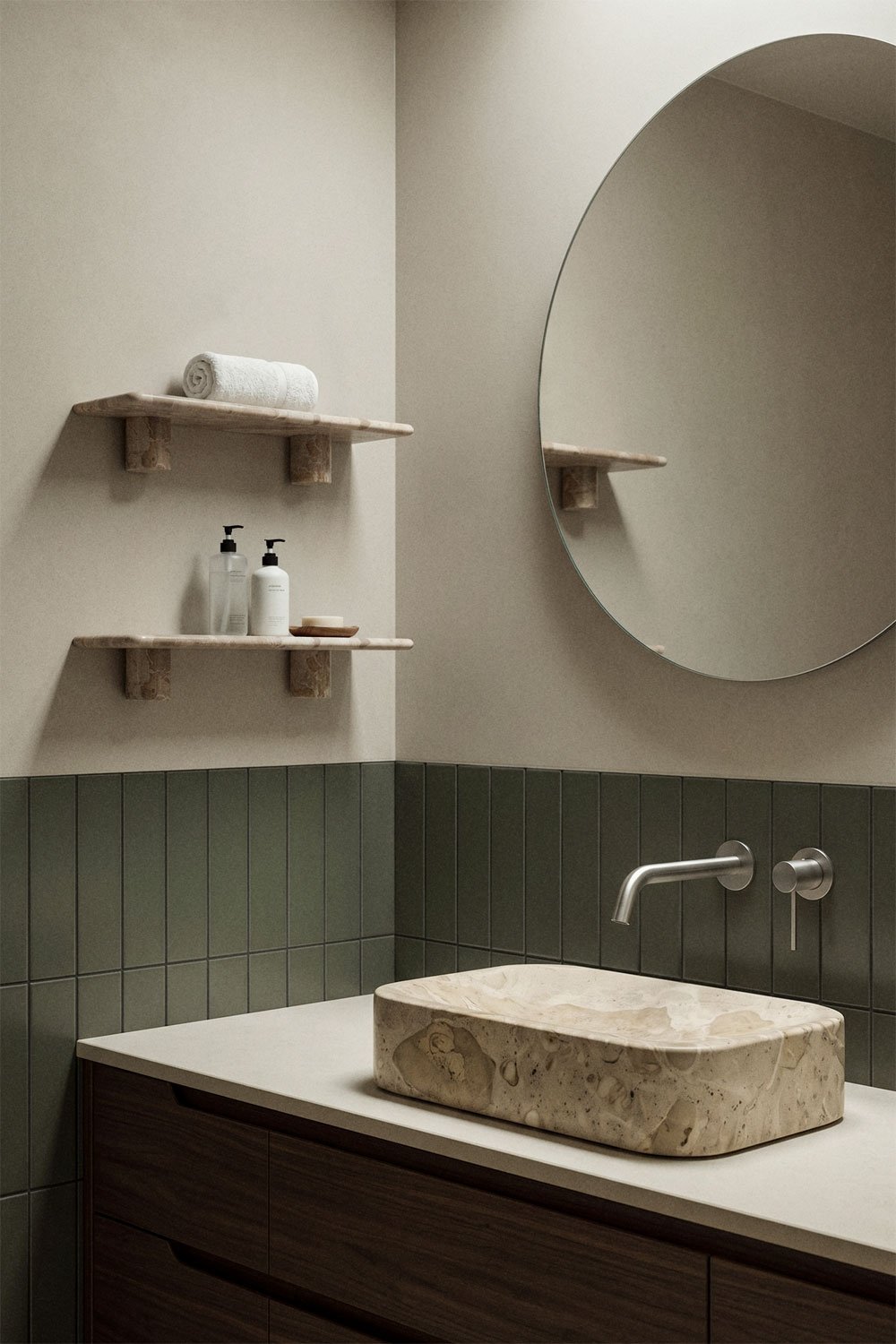 Francesca natural stone sink, gallery image 1