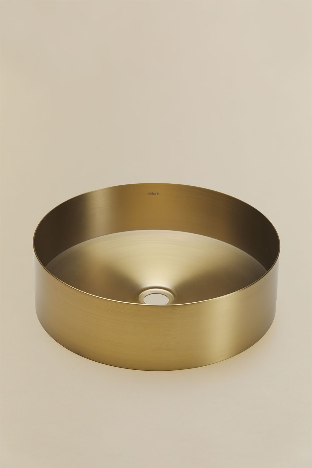 Round sink Ø40 cm in stainless steel Lemia, gallery image 3