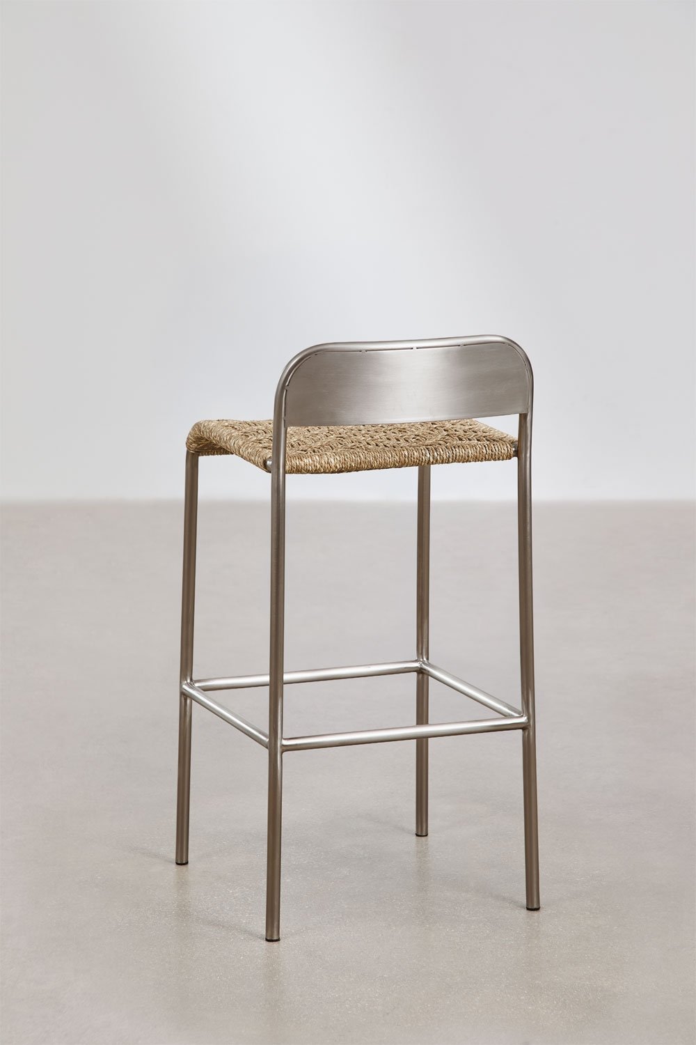 Narnial stainless steel bar stool, gallery image 5