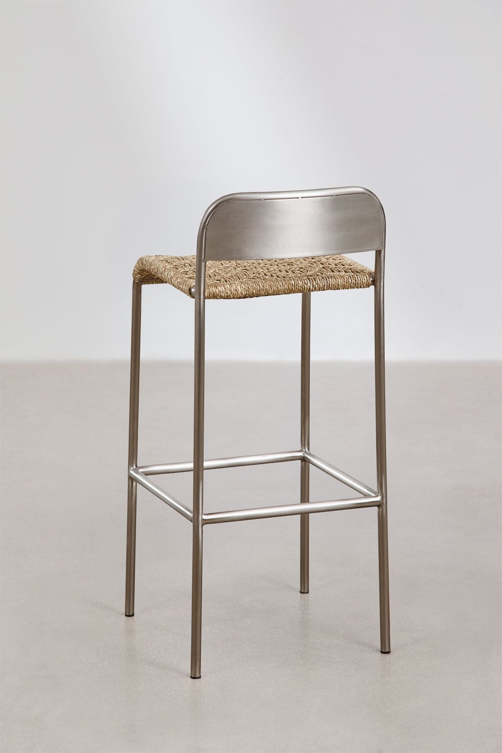 Narnial stainless steel bar stool, gallery image 5