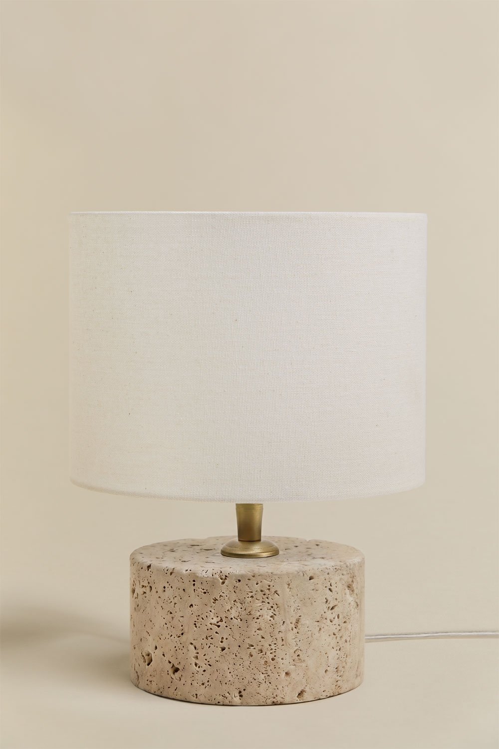 Orlena natural stone table lamp, gallery image 4