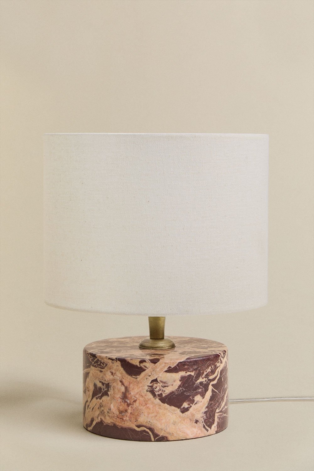 Orlena natural stone table lamp, gallery image 4