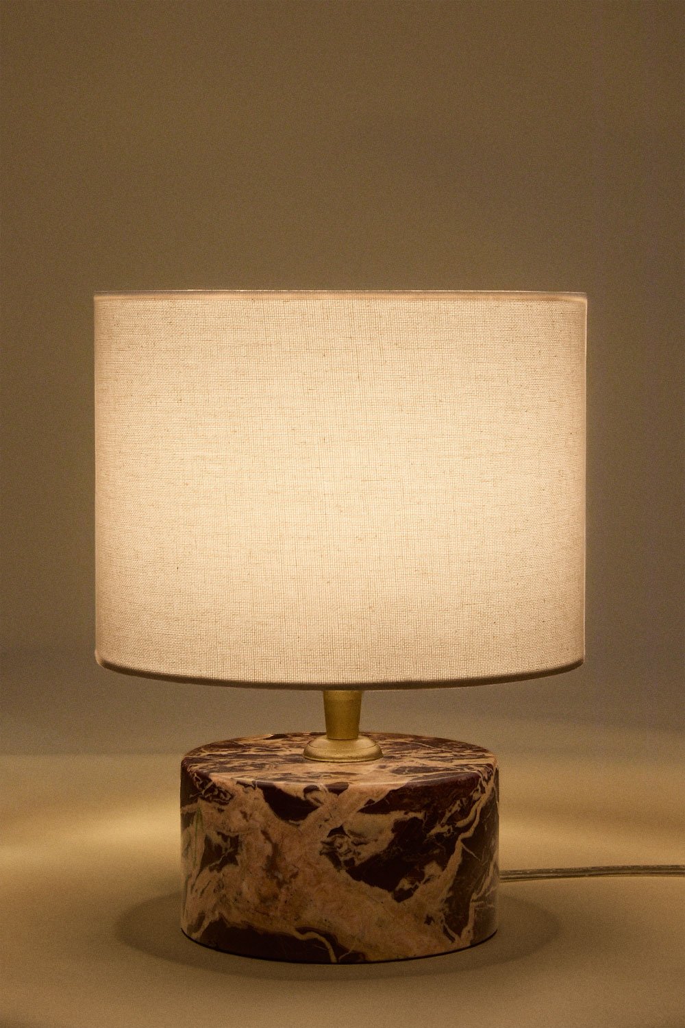 Orlena natural stone table lamp, gallery image 5