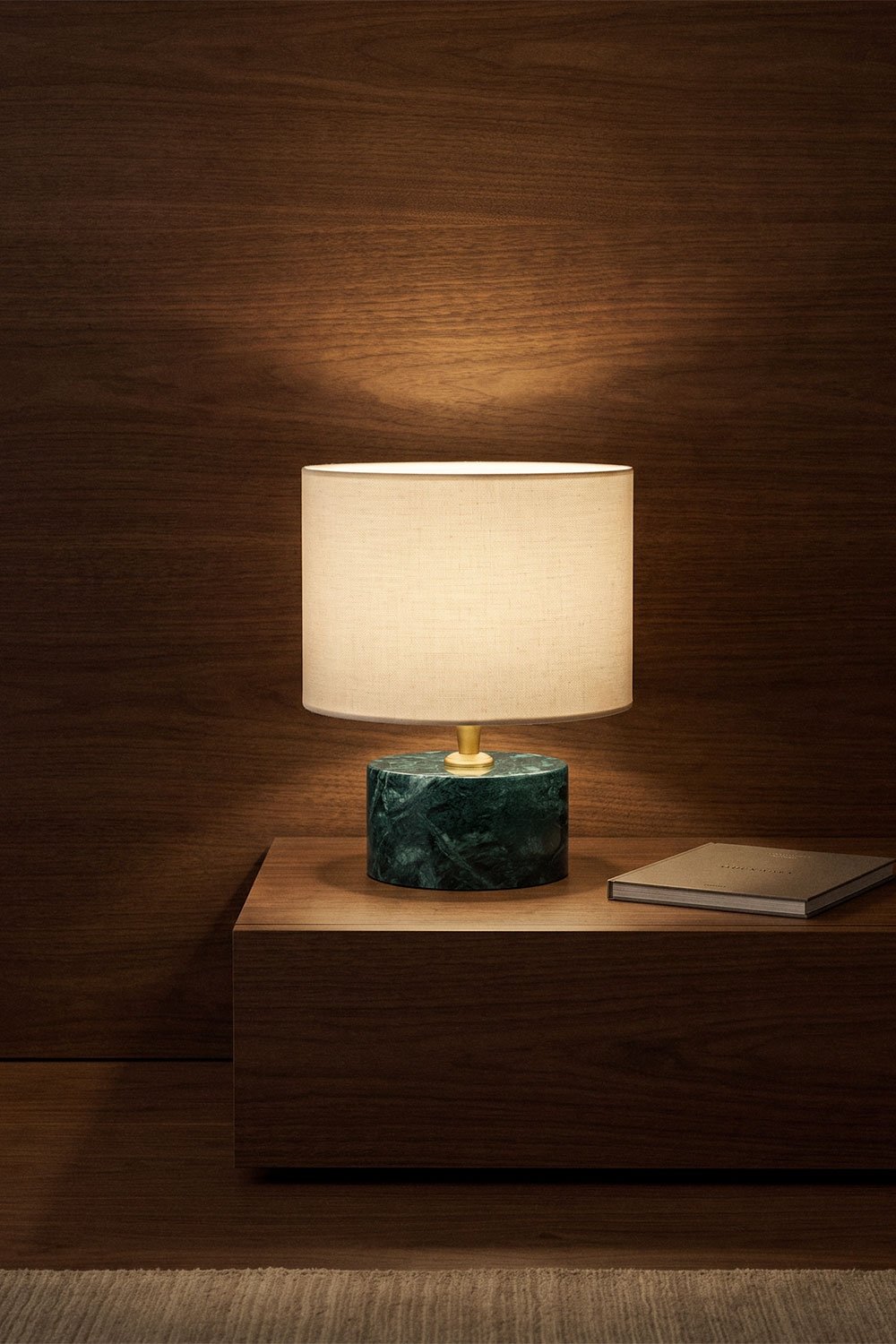 Orlena natural stone table lamp, gallery image 2