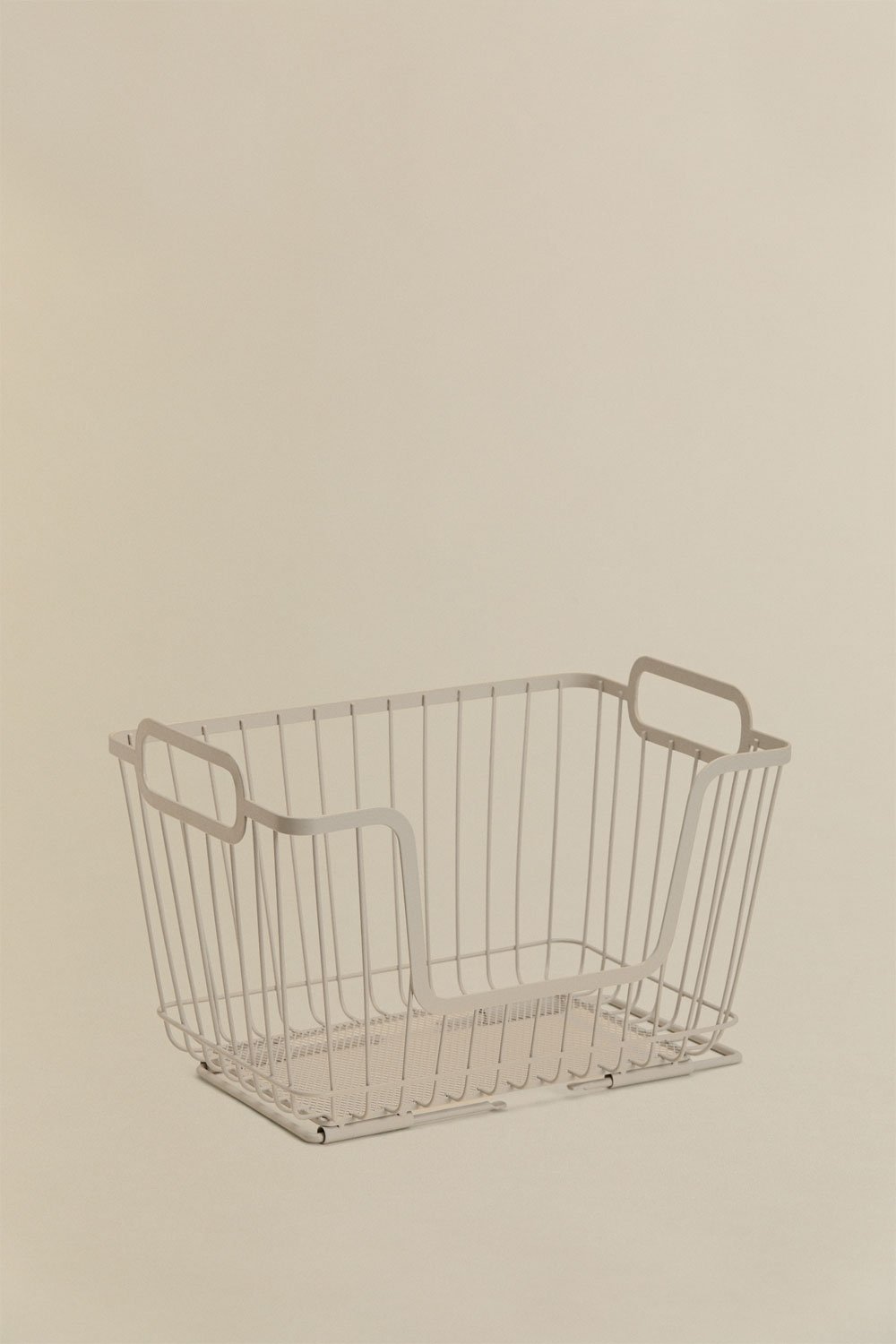 Pack of 2 Izarne iron storage baskets, gallery image 4