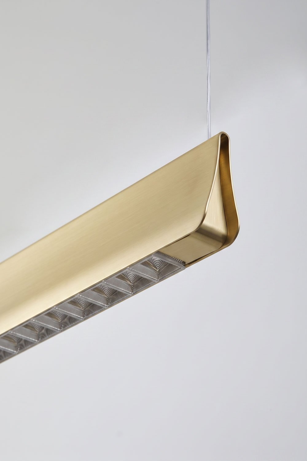 120 cm LED Linear Pendant Ceiling Lamp in Aluminum Mairen, gallery image 5
