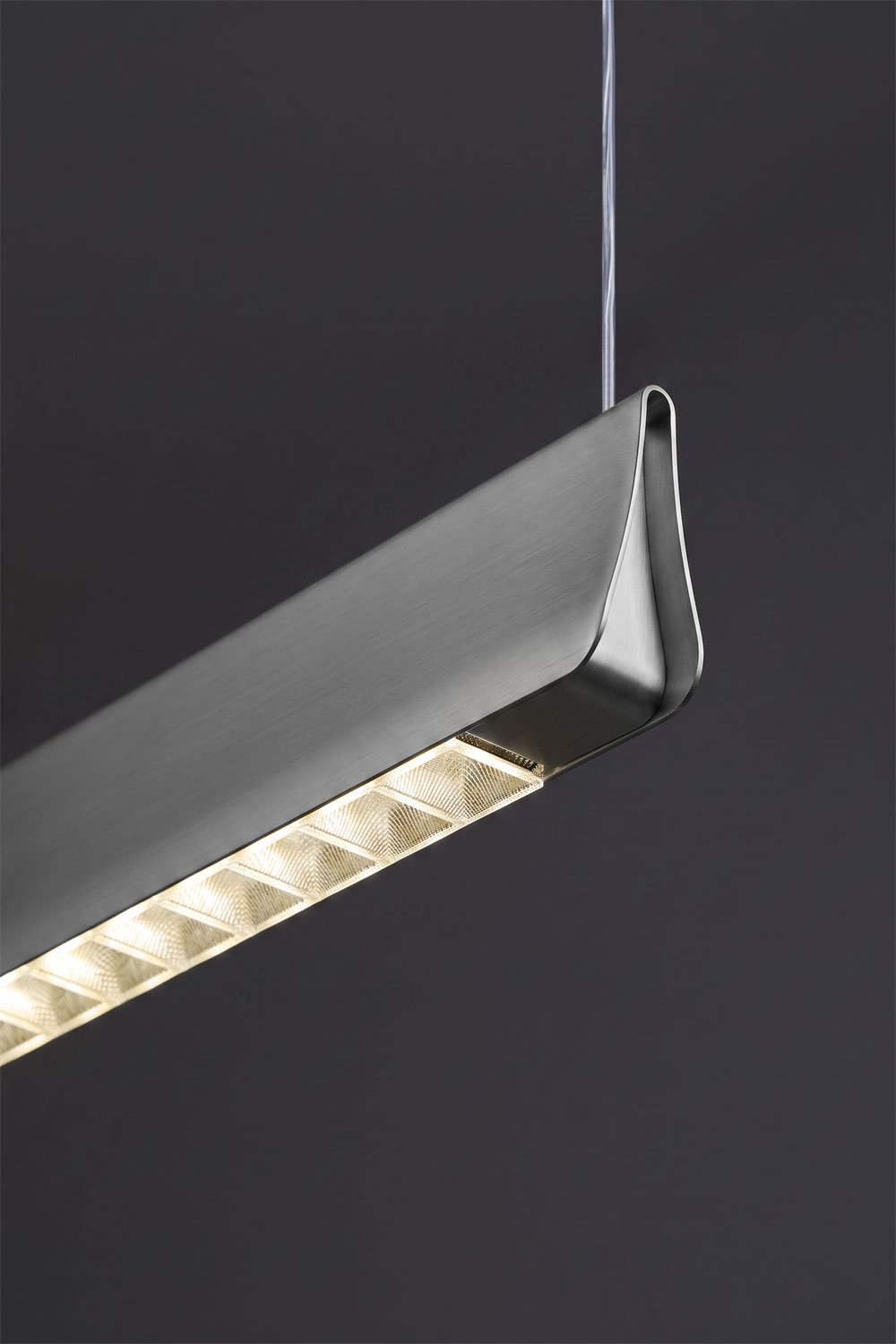 120 cm LED Linear Pendant Ceiling Lamp in Aluminum Mairen, gallery image 6