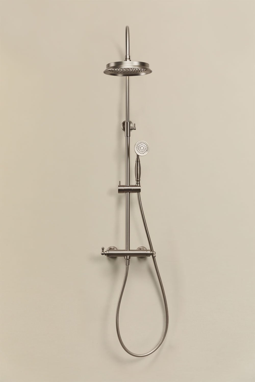 Alejandra brass shower column, gallery image 4