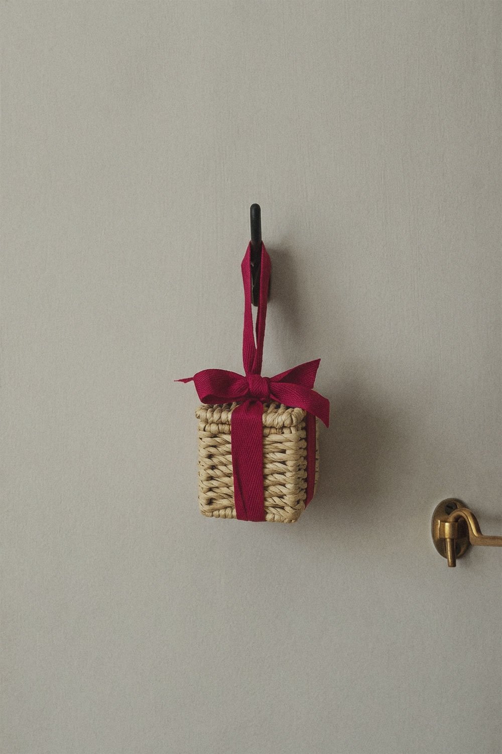 Dravik braided rope Christmas ornament pack of 3, gallery image 1