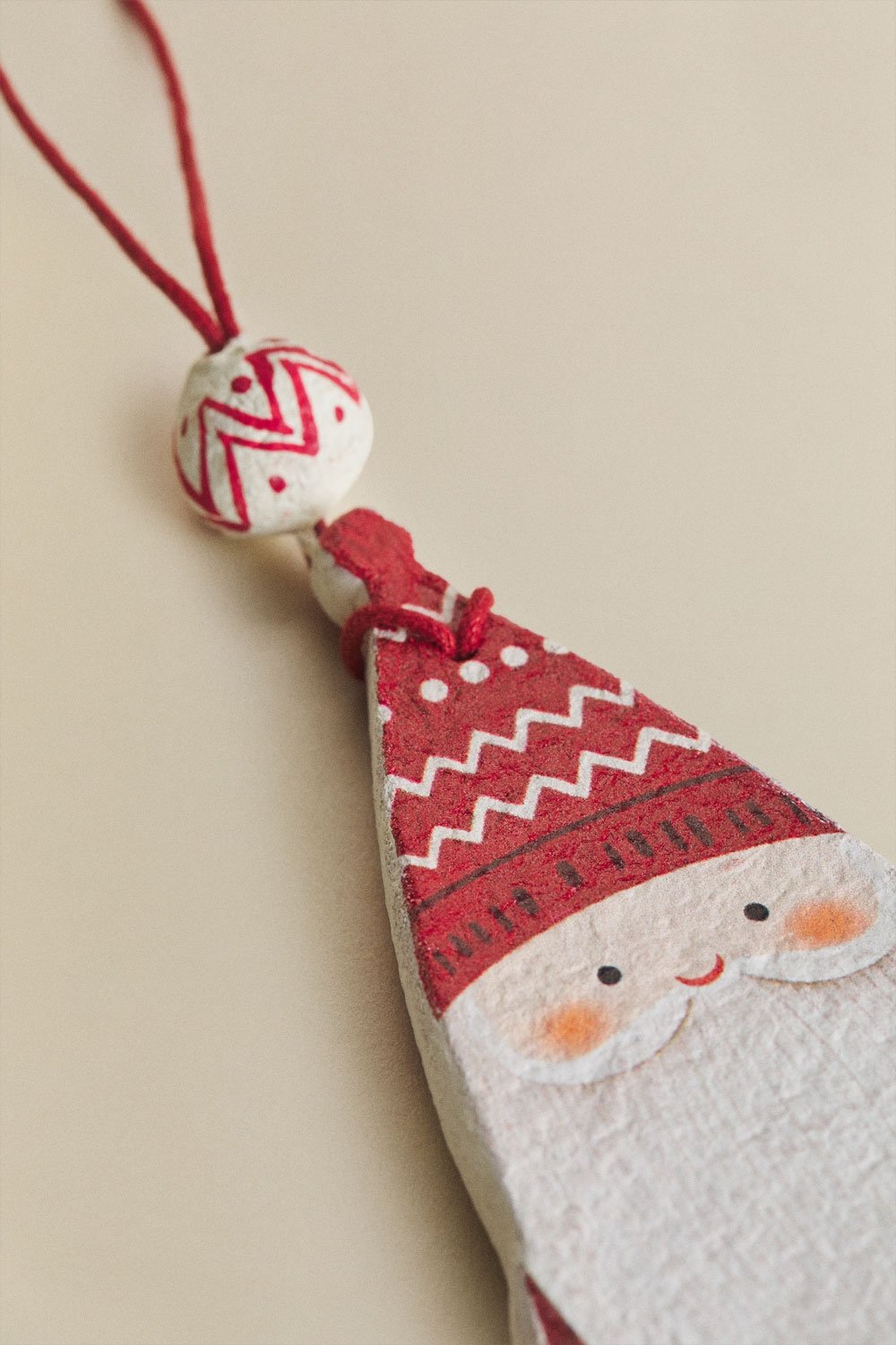 Pack of 3 Christmas decorations in papier-mâché Vaucat, gallery image 5