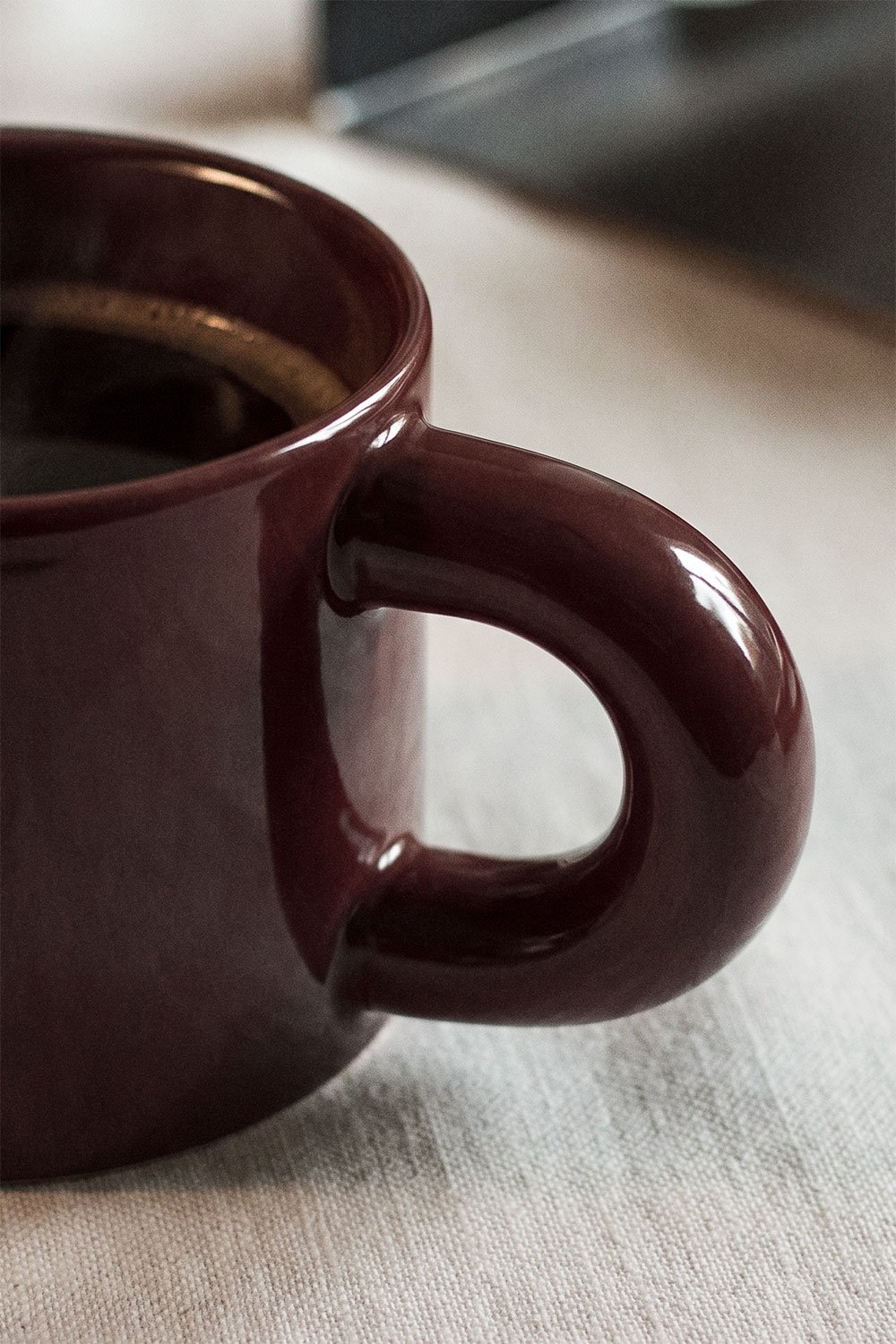 Pack of 2 coffee cups 30 cl in new bone china Rylvane, gallery image 2