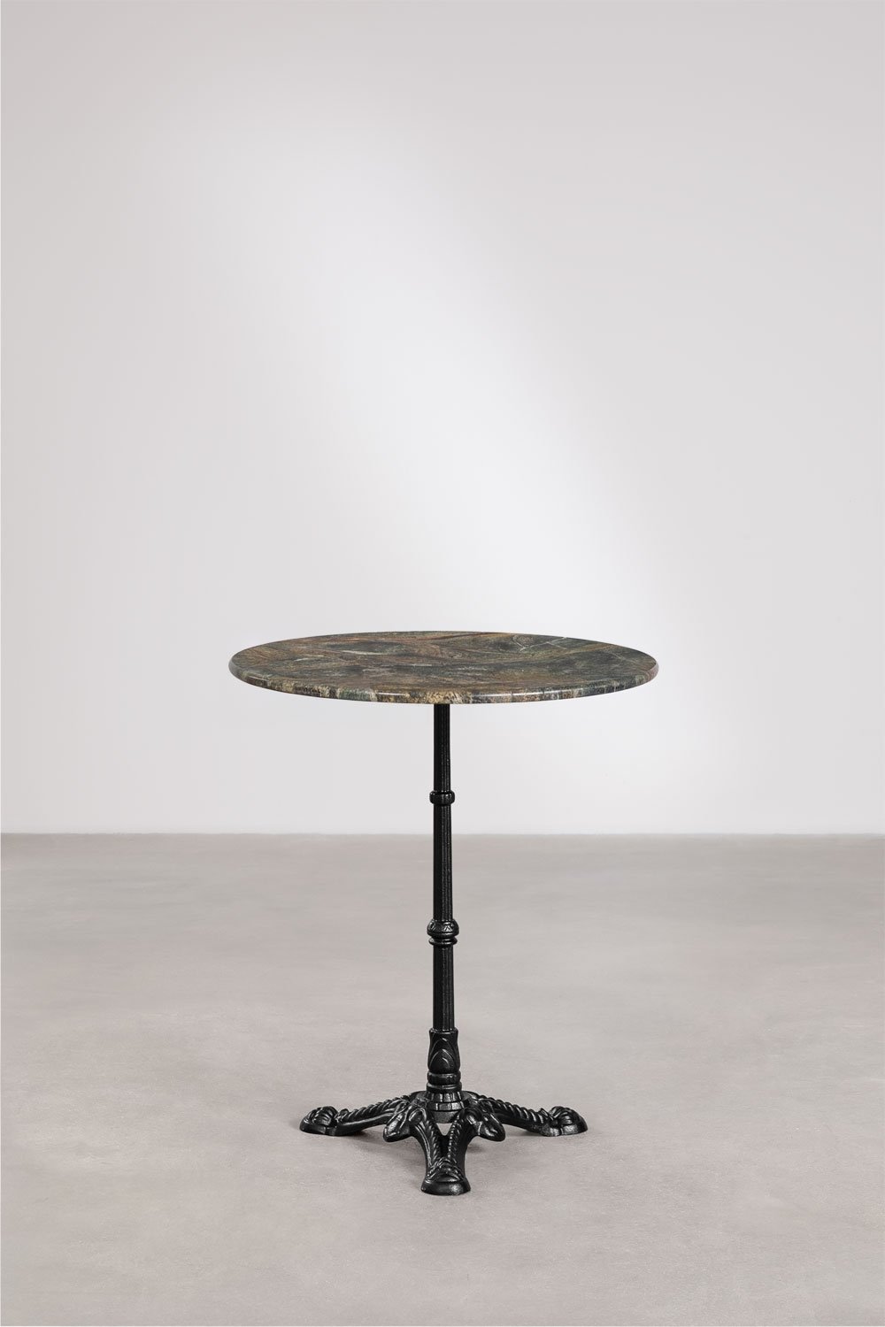 Round bar table Ø60cm in Azteca natural stone, gallery image 2